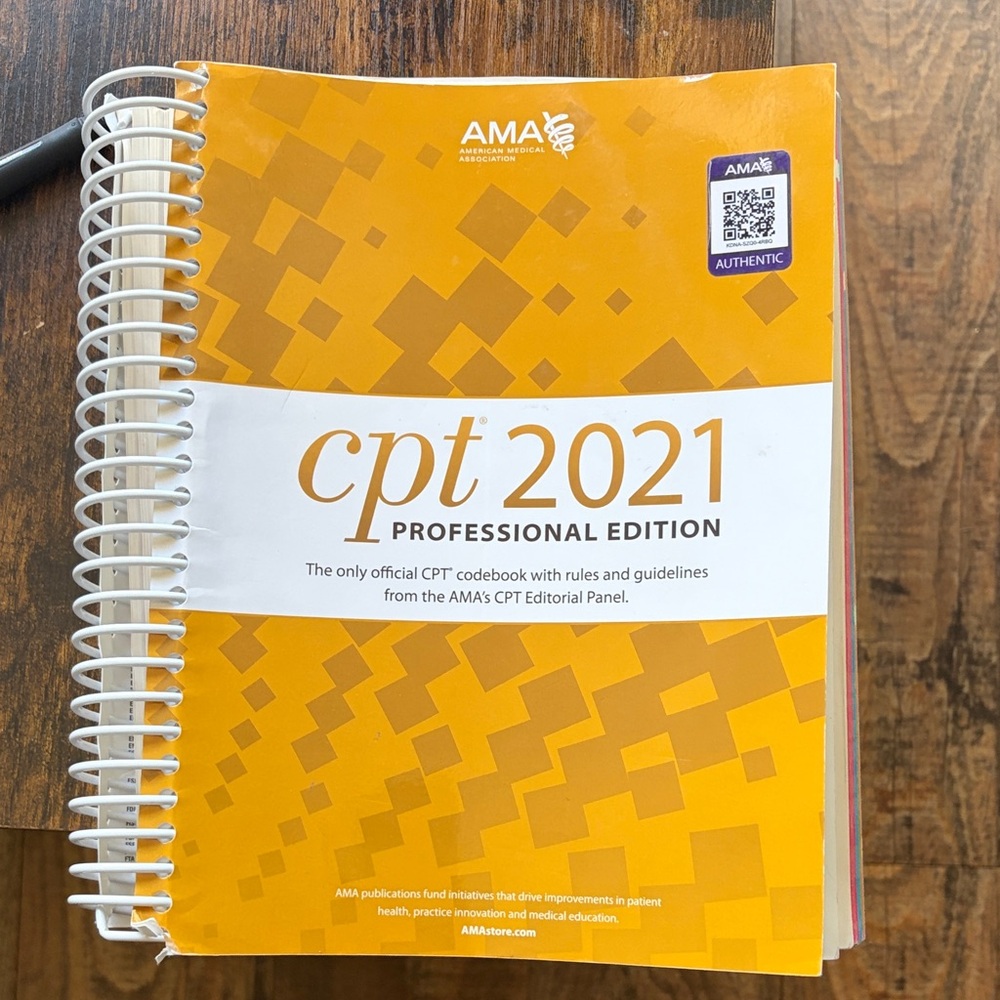 CPT 2021 Professional Edition - Yellow Cover